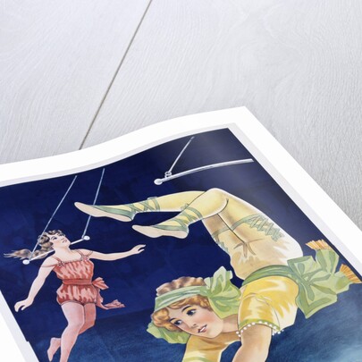 Poster of Stock Trapeze Artists by Anonymous