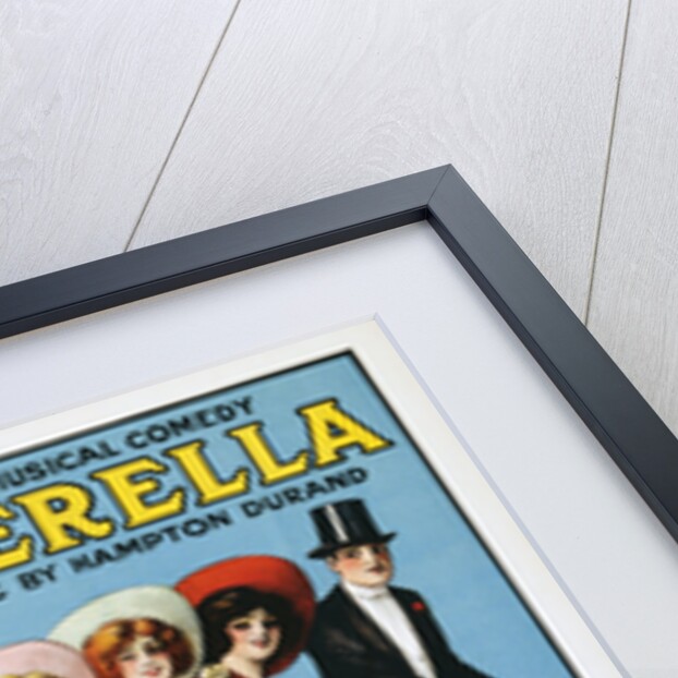Poster Advertisement for A Modern Cinderella by Anonymous