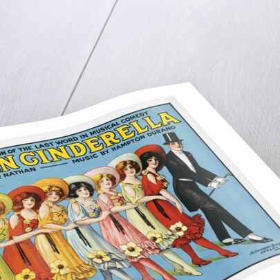 Poster Advertisement for A Modern Cinderella by Anonymous