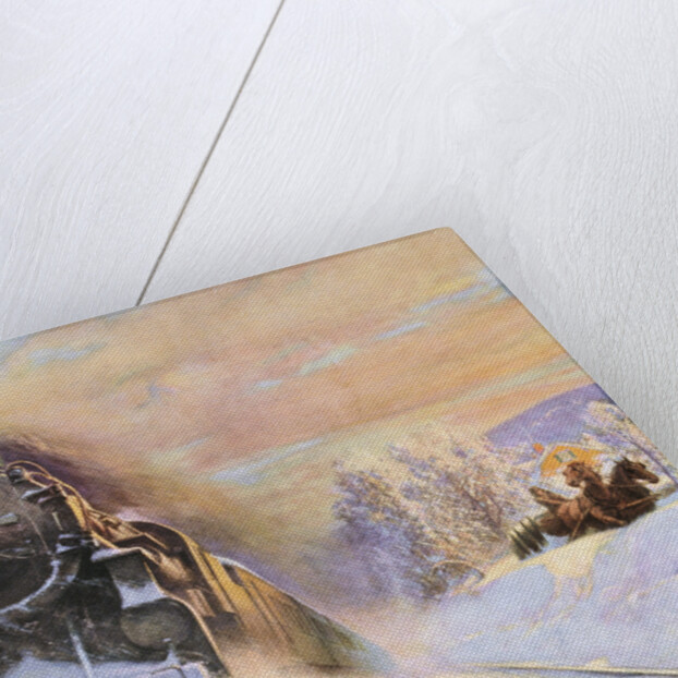 When Winter Comes, New York Central Lines by Walter L. Green