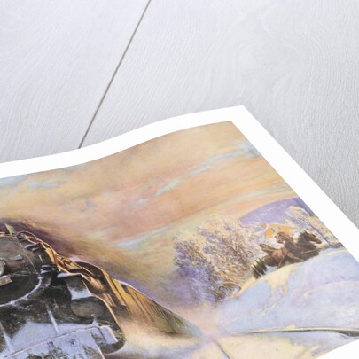 When Winter Comes, New York Central Lines by Walter L. Green