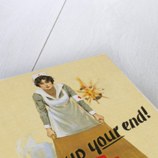 Hold Up Your End! War Fund Week - One Hundred Million Dollars Poster by W.B. King