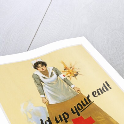 Hold Up Your End! War Fund Week - One Hundred Million Dollars Poster by W.B. King