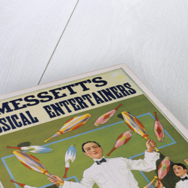 Poster Advertisement for Messett's Musical Entertainers by Anonymous