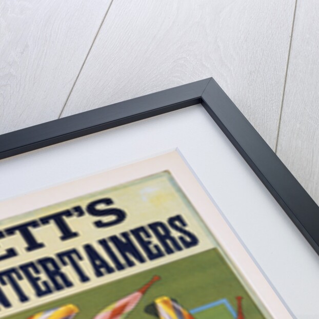 Poster Advertisement for Messett's Musical Entertainers by Anonymous