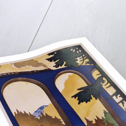 Germany in the Black Forest Poster by Friedel Dzubas