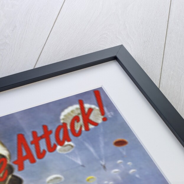 Back the Attack! War Bonds Poster by Schrieber