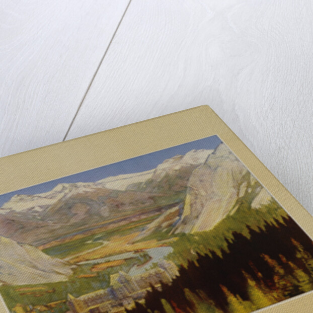 Banff in the Canadian Pacific Rockies Poster by Anonymous