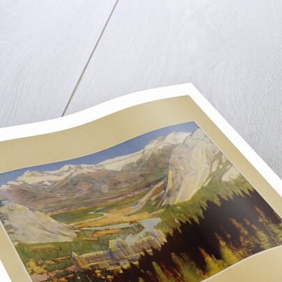 Banff in the Canadian Pacific Rockies Poster by Anonymous