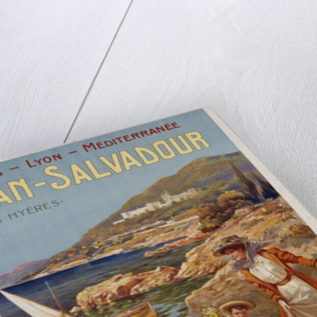 San-Salvadour Poster by Ernest Louis Lessieux