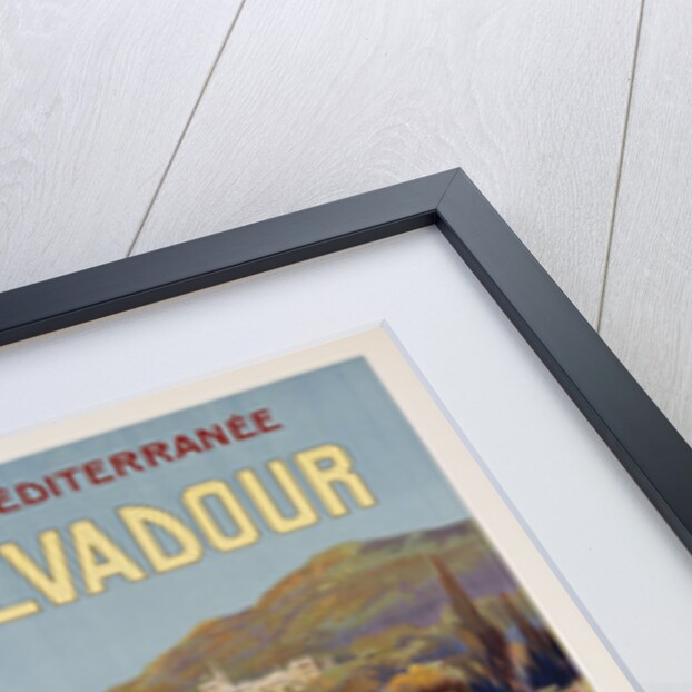 San-Salvadour Poster by Ernest Louis Lessieux