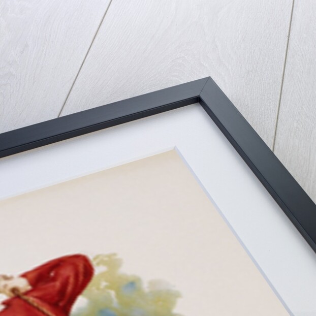 Poster Depicting a Woman Playing Golf by Maud Stumm