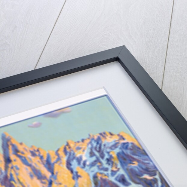 Chamonix-Montenvers Poster by David Dellepiane