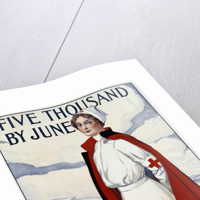 Five Thousand Nurses by June - Graduate Nurses Your Country Needs You Poster by Carl Rakeman