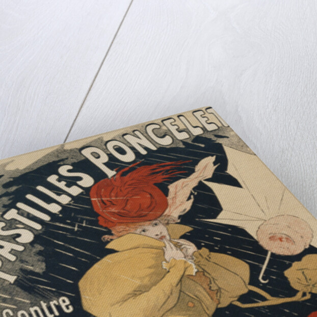 Pastilles Poncelet Poster by Jules Cheret