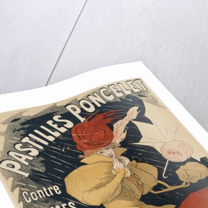 Pastilles Poncelet Poster by Jules Cheret