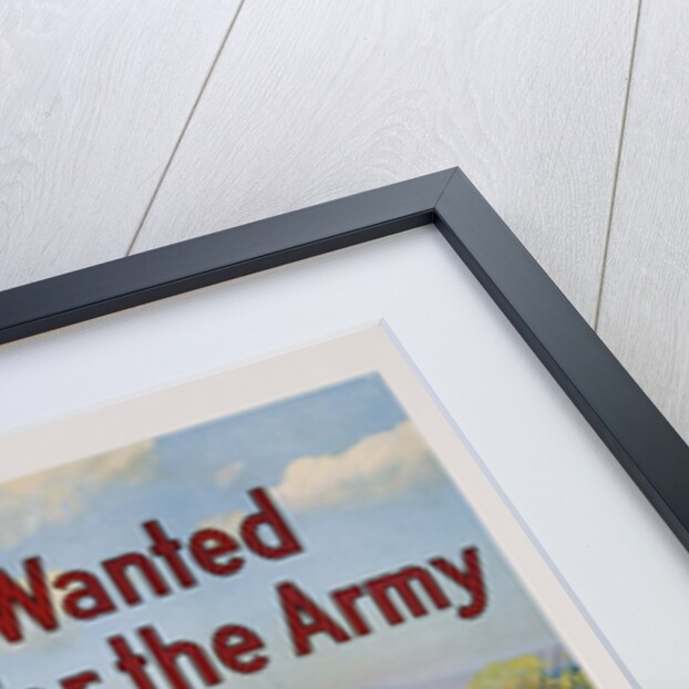 Men Wanted for the Army Recruitment Poster by Michael P. Whelan