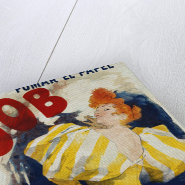 O' Dejar de Fumar Cigar Advertisement Poster by Jules Cheret