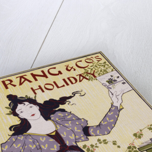 L. Prang & Co.'s Holiday Publications Poster by Louis John Rhead