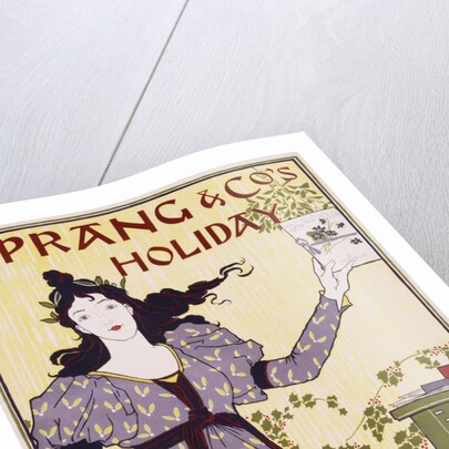 L. Prang & Co.'s Holiday Publications Poster by Louis John Rhead