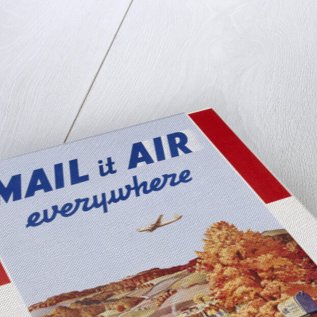 Air Mail Parcel Post Poster by Melbourne Brindle
