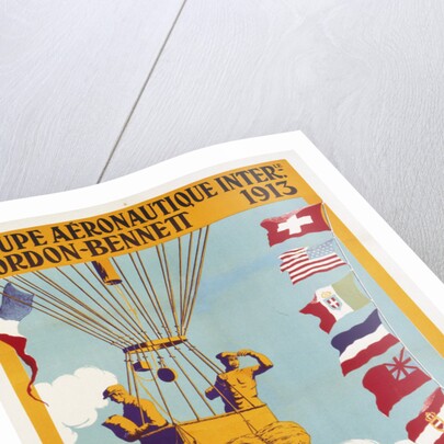 Coupe Aeronautique Gordon-Bennett Poster by A. Gournay