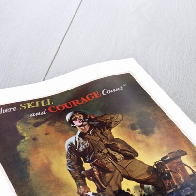 Signal Corps Recruitment Poster by Jes Schlaikjer