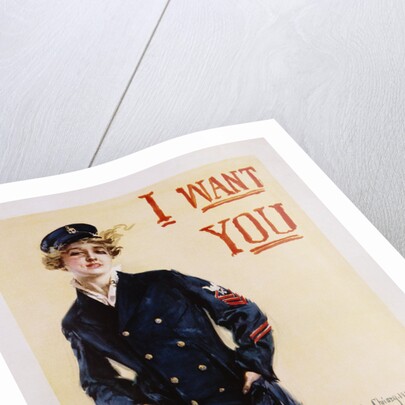 I Want You for the Navy Poster by Howard Chandler Christy