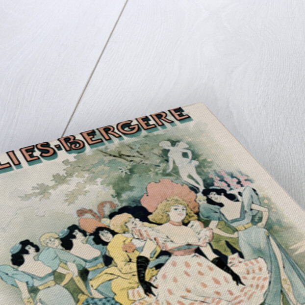 Folies-Bergere: Les Demoiselles du Vingtieme Siecle Poster by A. Trinquier-Trianon