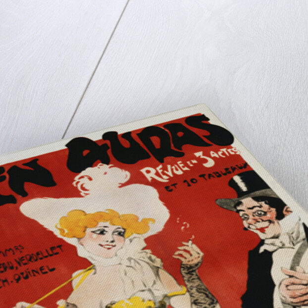 T'en Auras, Parisiana Poster by Jack Abeille