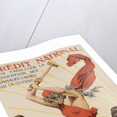 Credit National Poster by Rene Delong