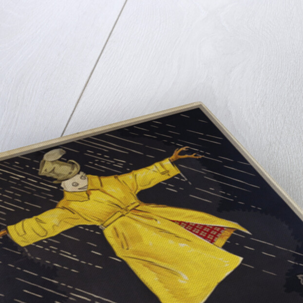 Impermeabili Ettore Moretti Advertising Poster by Luciano Achille Mauzin