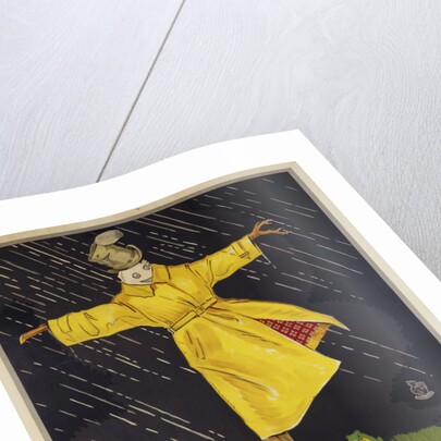 Impermeabili Ettore Moretti Advertising Poster by Luciano Achille Mauzin