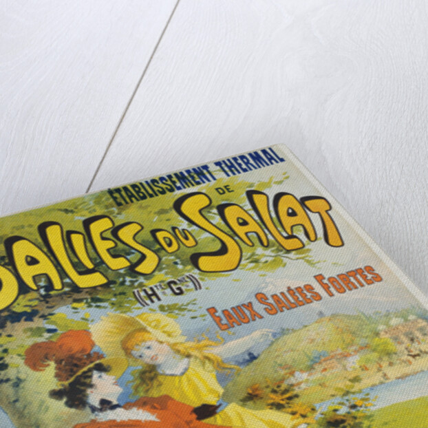 Salies du Salat Resort Advertisement Poster by Anonymous