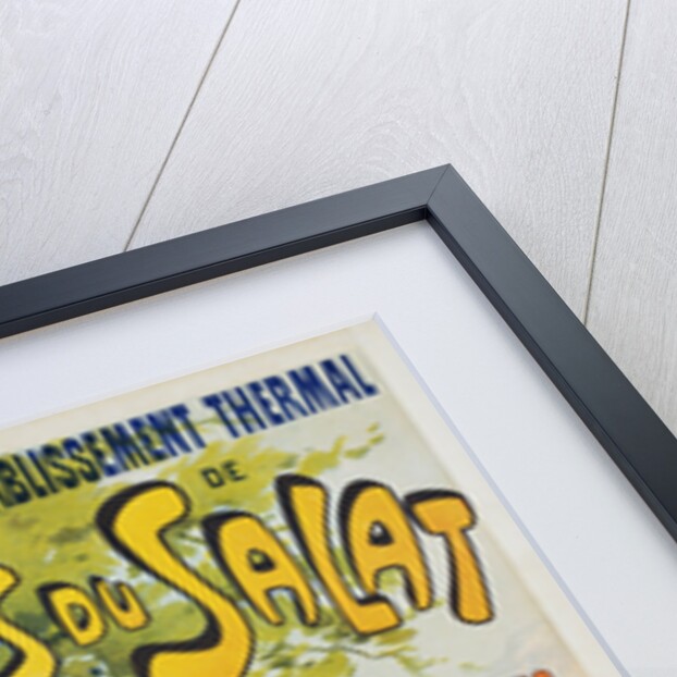 Salies du Salat Resort Advertisement Poster by Anonymous