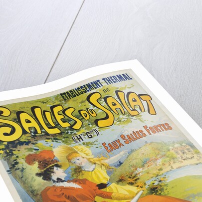 Salies du Salat Resort Advertisement Poster by Anonymous