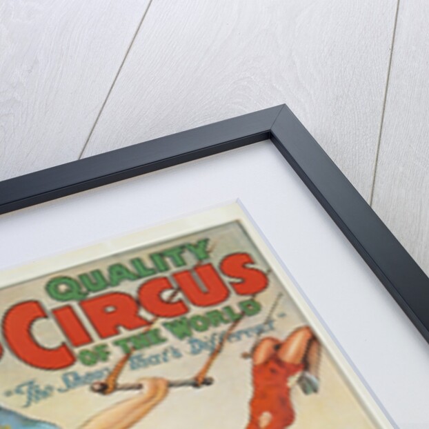 Al G. Barnes Circus - Quality Circus of the World Poster by Anonymous