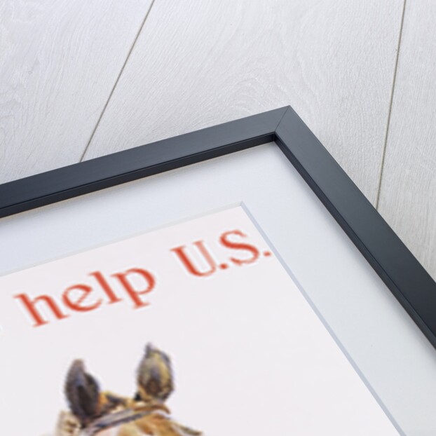 Help Him to Help U.S.! Poster by James Montgomery Flagg