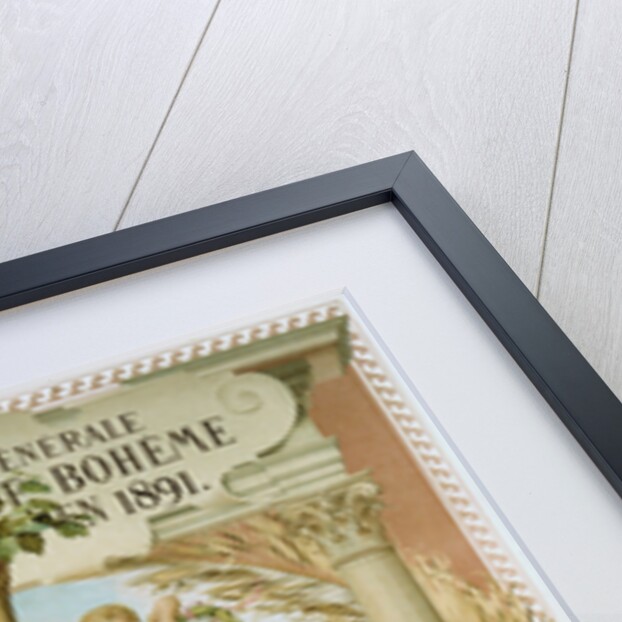 Exposition Generale du Royaume di Boheme a Prague en 1891 Poster by Vojtech Hynais