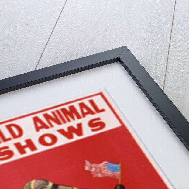 Richards Bros. Wild Animal Shows Poster by Anonymous
