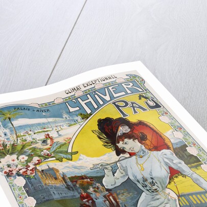 L'Hiver a Pau Poster by Vincent Lorant-Heilbronn