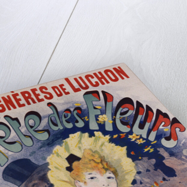 Bagneres de Luchon Fete des Fleurs Poster by Jules Cheret