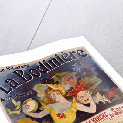 La Bodiniere Poster by Jules Cheret