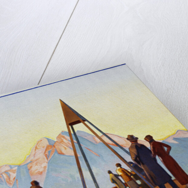 Stanserhorn Luzern Poster by Ernst Hodel