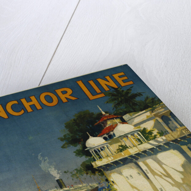 Anchor Line Travel Poster by W. Welsh