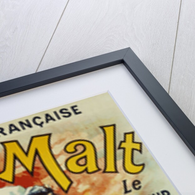 Cafe Malt Poster by Lucien Lefevre