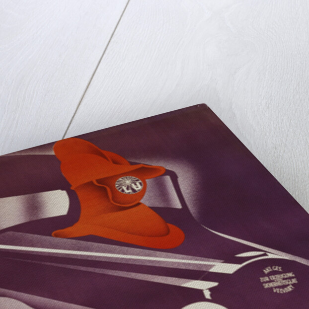 Lu Sicherheitsglas Automotive Safety Glass Poster by Hofbauer Porkorny