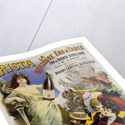 Arista Mineral Water Advertisement Poster by Pal
