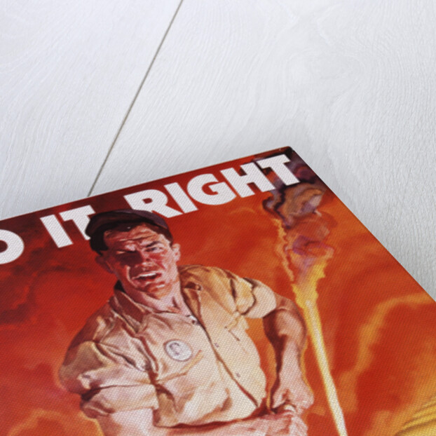 Do It Right, Make It Bite Poster by Cecil Calvert Beall