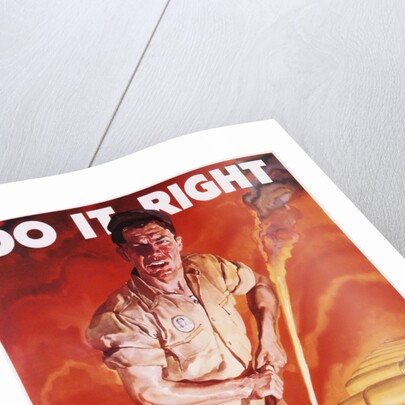 Do It Right, Make It Bite Poster by Cecil Calvert Beall